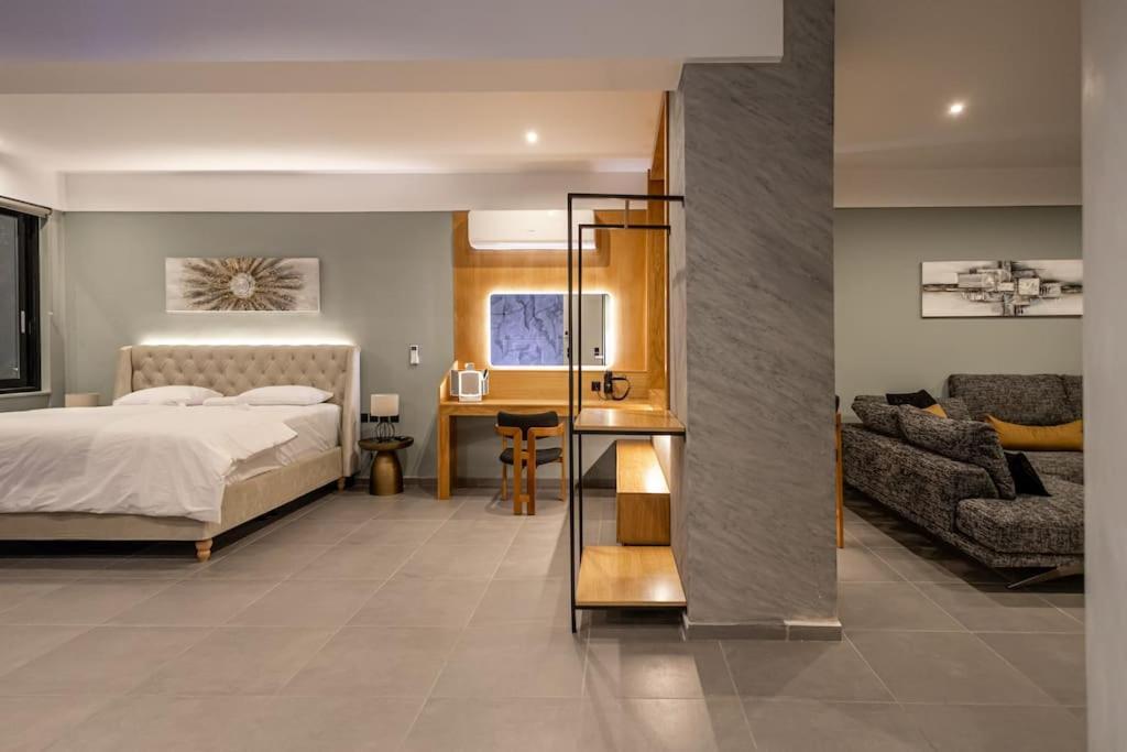 Smaragdi Luxury Jacuzzi Apartment Noho Premium Living Athene Buitenkant foto