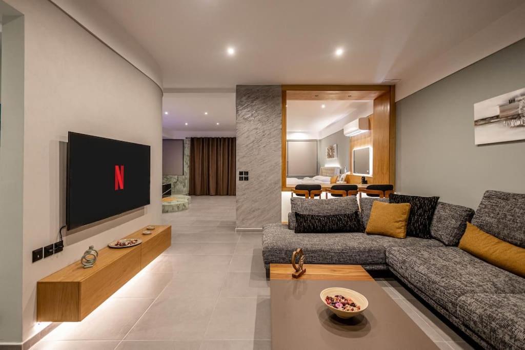 Smaragdi Luxury Jacuzzi Apartment Noho Premium Living Athene Buitenkant foto