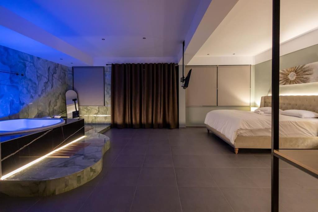 Smaragdi Luxury Jacuzzi Apartment Noho Premium Living Athene Buitenkant foto